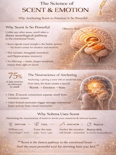SOHMA guide to the relationship between scent, emotion and memory